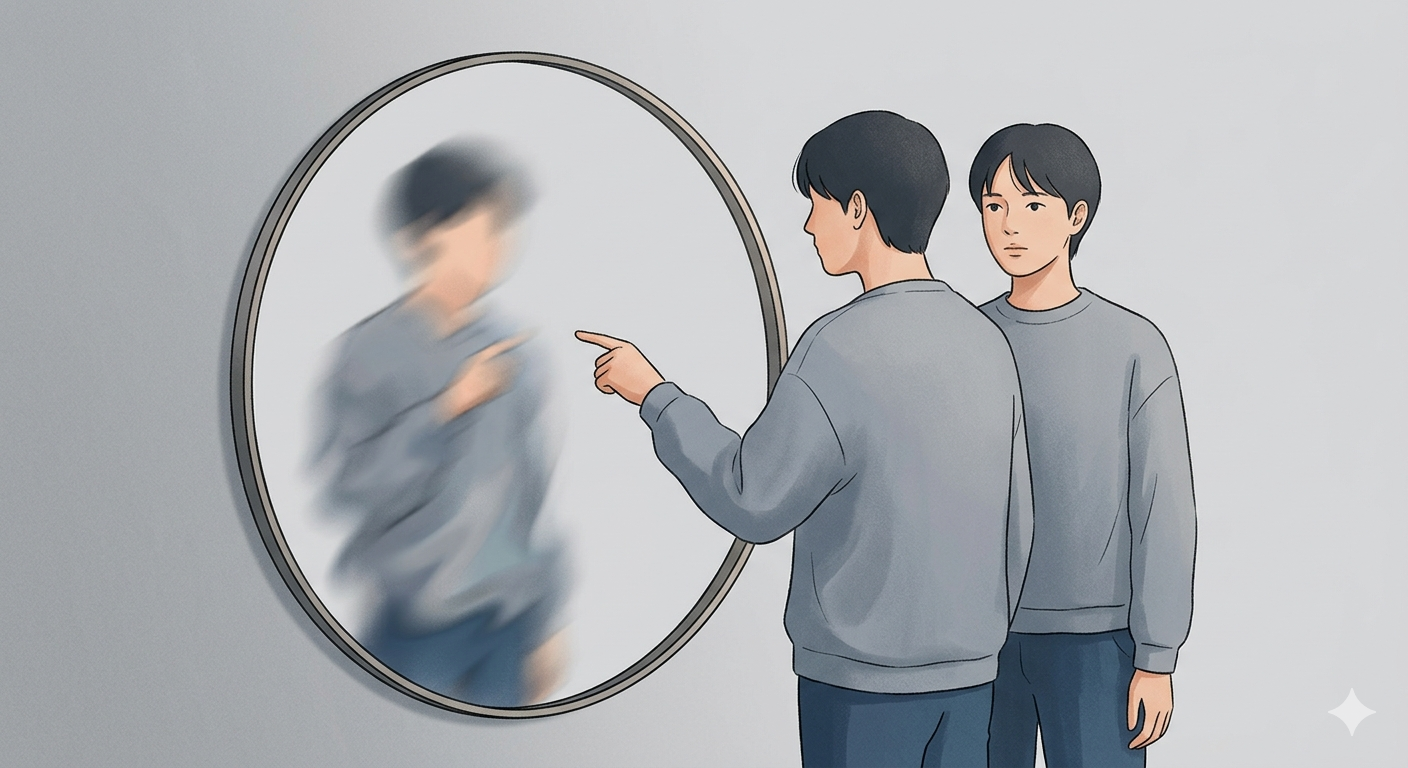 seeing your own blind spot